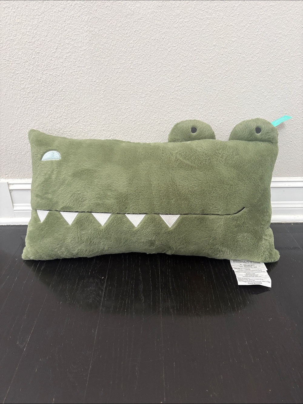 Pillowfort™ Alligator Kids' Decorative Bed Pillow